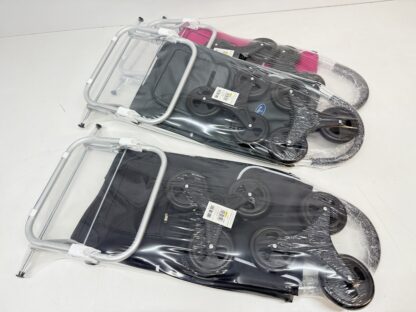 2593  Aluminium Einkaufstrolley mit 3 Rädern ,6 Stück - Image 3
