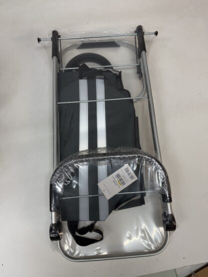 2597  Aluminium Einkaufstrolley Klappbar, mit Grosse Tasche ,4 Stück - Image 5