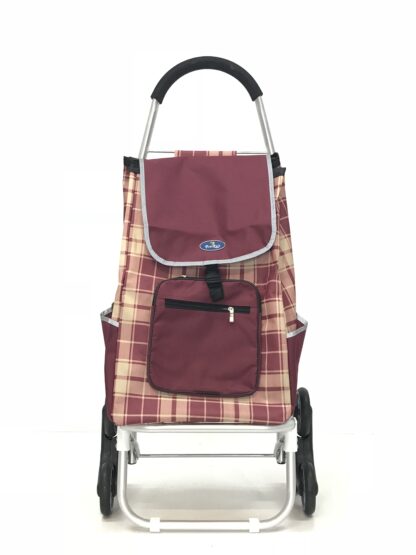F336  Aluminium Einkaufstrolley mit 3 Rädern ,8 Stück - Image 5
