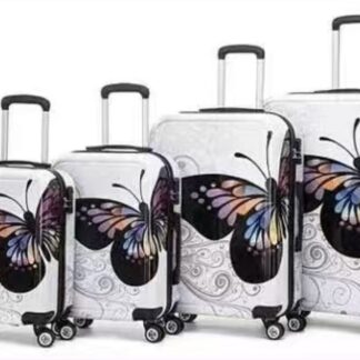Reisekoffer aus PC,White Butterfly, 4 teilig Art.Nr. 2610.00