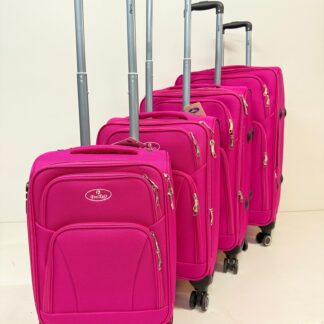 Reisekoffer aus Stoff, Rose,4 teilig Art.Nr. 680811