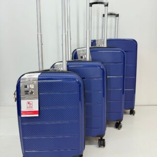 Reisekoffer aus PP, 4 teilig Art.Nr. PP8002blue