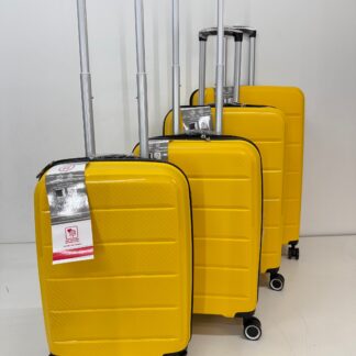 Reisekoffer aus PP, 4 teilig Art.Nr. PP8002yellow